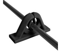 Fishing Rod Wall Mount Silicone Display Angling Tackls Rack | Soporte de pared para caña de pescar, soporte vertical para garaje, sala de estar, patio, padre, marido, propietario de casa