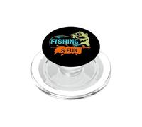 Fishing S Fun Vintage Outdoor Funny Fisher Fishermen PopSockets PopGrip para MagSafe