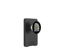 Fishing Scene Gnome Nature Graphic For Men Shut Up And Fish PopSockets PopWallet para MagSafe