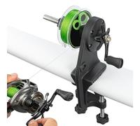 Fishing Spooler, Line Spooling Station, Compact Fishings Management Tool, Fishing Lines Winder for Baitcasting Reels, Portable Spincast Reel and Spinnings Setup, 3.78 Inches
