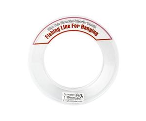 Fishing String Clear, Invisible Nylon Wire, Balloon Floating Tool for Daily Use, Compact Craft Accessory 200m Size, Sturdy Display Equipment, for Home Apartment School Dorm Room Garland Picture