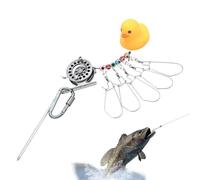 Fishing Stringer | Portable Live Fish Large Buckle Lock, Stainless Steel Fish | For Anglers and Fishermen Who Value Cfficiency and Reliability. Crafted