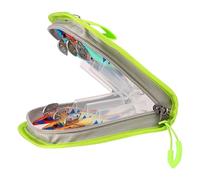Fishing Tackle Bag, Protective Cover Saltwater Hook, 5.91x5.04x1.5 Inches Transparent Waterproof Organizer, Durable Compact Storage, Fishing Gear Pouch for Kayak Boat Trips Beginner and Husband Use
