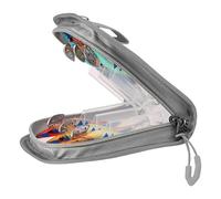 Fishing Tackle Bag, Saltwater Hook Cover, Waterproof Gear Organizer, Transparent Storage Pouch, Fishing Accessory for Kayak Trips Boat Beginners Husband Use, 5.91x5.04x1.5 Inches
