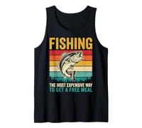 Fishing The Most Expensive Way To Get A Free Meal Camiseta sin Mangas