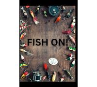 Fishing Themed Notebook Lined Journal Notepad Composition Book