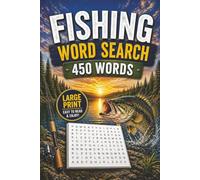 Fishing Word Search: 50 Large Print Fishing Word Search Puzzles for Adults and Teens: Reel in the Fun with Freshwater & Saltwater Themes! Fun and Educational!