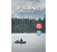 Fishing Word Search Puzzle Book: Exciting Word Searches About Fishing, Angling, Tackle & More | 6x9 Inches, 110 Pages | Over 50 Puzzles for Relaxation, Travel, and Fun!