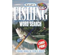 Fishing Word Search Puzzle Book: Exciting Word Searches with Easy to Read, Large Print about Fishing, Lakes, Rivers, Travel and More! | 6 x 9 inches | 110 pages | 55 Puzzles | Set-The-Hook!