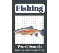 Fishing Word Search Puzzle Book: Fishing Word Search Puzzle Book: fishermans Word Searches fishing with easy to read Print about Fishing, Oceans, ... Gift for Vacations, Holidays and Free Times