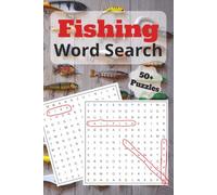 Fishing Word Search Puzzle Book: Fishing Word Search Puzzle Book: Word Searches with Easy to Read Print about Fishing, Saltwater Fishing, Freshwater ... Gift for Vacations, Holidays and Free Time
