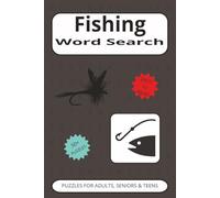 Fishing Word Search Puzzle Book: Large Print Outdoor, Fishing, and Hunting Puzzles for Adults and Teens