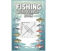 Fishing Word Search Puzzle Book: Puzzles with Easy to Read Print for Fishing Enthusiasts, Ocean Lovers, Sea Adventurers and More | 6x9 inches, 60 ... on a Boat, at the Beach, or by the Sea