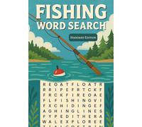 Fishing Word Search Puzzle Book (Standard Edition): 60 Fun Puzzles with 900 Fishing Words - Freshwater & Saltwater Fish, Gear, Bait, Destinations, and More for Anglers and Puzzle Lovers
