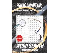 Fishing Word Search Puzzle Book: subtitle: Word Searches with Easy to Read Print about Fishing, Angling, Tackle and More I 6x9 inches, 110 pages I 50+ ... Holidays, Free Times and Stress Relief