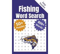 Fishing Word Search Puzzle Book: Word Search puzzle for Fishing | Botton Tile | 6x9 inches, 110 pages | 50+ Puzzles | Solutions Included