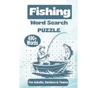 Fishing Word Search Puzzle Book: Word Search with Easy to Read Print about Fishing, Fish Species, Fishing Gears and More | 6x9 inches, 110 pages | 50+ ... Anglers, Outdoor Lovers and Puzzle Fans.