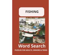 Fishing word search puzzle book: Word Search with Easy to Read Print above Fishing, fishing accessories, fishing gear, Horse and more | 6x9 Inches, ... Gift for Vacations, Holidays and Free Times.