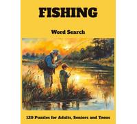 Fishing Word Search Puzzle Book: Word Searches for Easy to Read Print about Birds and More | 8.5 x 11inches, 180 pages | 120 Puzzles ... Gifts for Vacations, Holidays and Free Times