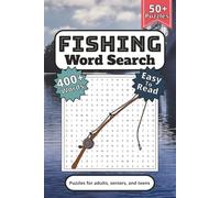 Fishing Word Search Puzzle Book: Word Searches with Easy to Read Print about Catching Fish, Preparing Fish, Fishing Trips and more | 6x9 inches, 110 ... Gift for Holidays, Vacations, and Downtime