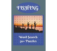 Fishing Word Search Puzzle Book: Word Searches with Easy to Read Print about Fishes, Sea Creature, Ocenas and More | 6x9 inches, 110 pages | 50+ Puzzles ... Gift for vacations, holidays and Free