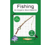 Fishing Word Search Puzzle Book: Word Searches with Easy to Read Print about Fishing, Angling, Casting, and More | 6x9 inches, 110 pages | 50+ Puzzles … Gift for Vacations, Holidays and Free Time