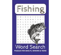 Fishing Word Search Puzzle Book: Word Searches with Easy to Read Print about Fishing, Boating, Outdoor Life, and more | 6x9 inches, 110 pages | 50+ ... Adventures, Camping and other Free Times
