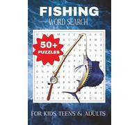 Fishing Word Search Puzzle Book: Word Searches with Easy to Read Print about Fishing, fish, fishing rods and More | 6x9 inches, 110 pages, 50+ Puzzles... Gift for Vacation, Holidays, and Free Time