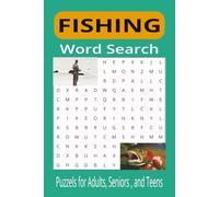 Fishing Word Search Puzzle Book: Word Searches with Easy to Read Print about Fishing, Fishing Rivers, Fishing Lakes and More | 6x9 inches, 110 pages| ... for Vacations, Holidays, and Free Time