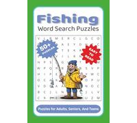 Fishing Word Search Puzzle Book: Word Searches with Easy to Read Print about Fishing, Fly Fishing, Recreational Fishing, and More...| 6x9 inches,110 ... Gifts for Vacations, Holidays, and Free Times