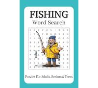Fishing Word Search Puzzle Book: Word Searches with Easy to Read Print about Fishing for Relaxation, Stress relief, Mindfulness and More | 6x9 inches, ... Gift for Vacations, Holidays and Free Times