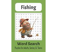 Fishing Word Search Puzzle Book: Word Searches with Easy to Read Print About Fishing, Hunting, Fly Fishing and More | 6x9 inches, 110 pages | 50+ ... Gift for Vacations, Holidays, and Free Times