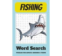 Fishing Word Search Puzzle Book: Word Searches with Easy to Read Print about fishing, hunting, the outdoors and More |6x9 inches, 110 pages|50+ Puzzles … Gifts for Vacations, Holidays and Free Times