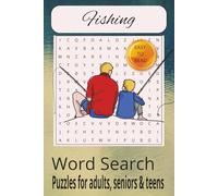 Fishing Word Search Puzzle Book: Word Searches with Easy to Read Print about Fishing, Ultimate Hunting, Oceans Fishing and more 6x9 inches, 110 ... for vacations, Holidays and Free Times
