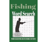 Fishing Word Search Puzzle: Fishing Word Search Puzzle Book: Word Searches with Easy Read Print about Fishing, Oceans, Fishes and More | 6 x 9 inches, ... Gift for Vacations, Holidays and Free Times