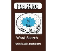Fishing Word Search Puzzle: Word Searches with Easy To Read Print