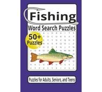 Fishing Word Search Puzzles: Fishing Word Search Puzzles: Word Searches with Easy-to-Read Print about Fishing | 6x9 inches, 110 pages | ... Gift for Holidays, Vacations, Fishing trips, and Free Time