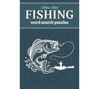 Fishing Word Search Puzzles: Word Search Puzzles with Easy to Read Print about Fishing for Adults | 6x9 inches, 164 pages | 80 puzzles | for Vacations, Holidays and Relaxation