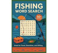 Fishing Word Search: Relaxing and Easy-to-Read Puzzles Featuring Fish Species, Gear, Techniques, and Outdoor Fun