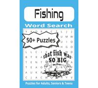 Fishing Word Search: Word search with Easy to Read Print about fishing, bait & Tackle, fish, rod & reel, Boats and More | 6x9 inches 110 Pages | Good ... Free Times. (Don's Word Search Puzzle Books)