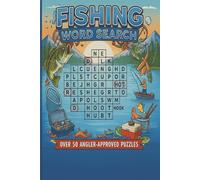 Fishing Word Search: Word Searches with Easy to Read Print about Fishing, Angling, Fish Species, and More | 6x9 inches, 110 pages | 50+ Puzzles… Gift for Vacations, Holidays and Free Times
