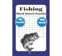 Fishing Word Search: Word Searches with Easy to Read Print about Fishing, Boats, Nautical and More | 6x9 inches, 100 pages | 50 Puzzles ... Gift for Vacations, Holidays and Leisure Time