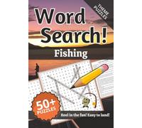 Fishing Word Search: Words and Definitions of Fishing: Word Puzzle Book | 110+ pages | 50+ puzzles | 6x9 | Reel in the fun! Easy to Land! (Learning)