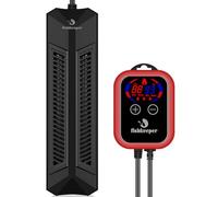 fishkeeper Calefacción de acuario, calentador inteligente para acuario, placa subacuática con termostato y temperatura ajustable, pantalla LCD, protección contra sobrecalentamiento y funcionamiento en