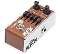 Fishman, Pedal de preamplificador de guitarra - Mini preamplificador y ecualizador acústico AFX Pro EQ Mini Pedal