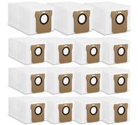 Fishoney 15 bolsas para el polvo compatibles con Dreame L10s Ultra, L20 Ultra, Xiaomi X10+, X40 Ultra robot aspirador, 2,5 L, gran capacidad, bolsas de aspiradora de repuesto, juego de accesorios