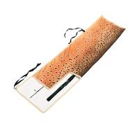 FishPole Sleeve - de 4 Compartimentos, 33 Pulgadas FishingRod Case, Durable Protective Storage | Secure Rod Storage For Boat Shore Travel Lake River Outdoor fishingTrips Gadgets, Yellow Croaker