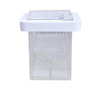 FishTank Separation Breeder Box Clear Floating Breeding Isolation Box Aquarium Small Hatchery Incubator Fish Breeding Box
