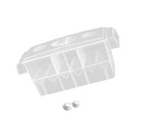 FishTanks - Incubadora para acuario, caja de cría pequeña, transparente, aislamiento, caja de incubación con gancho, tanques de desove de peces acrílicos con asas