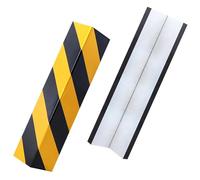 FISHTEC - Protectores de pared para garaje - Juego de 2 protectores de puerta - Etiqueta de la ubicación - Aparcamiento, Garaje, Plaza de estacionamiento - Paneles plegables adhesivos - Espuma gruesa